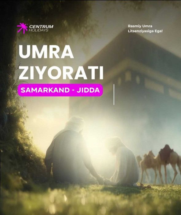 Ro'za oyiga umra ziyorati  2026