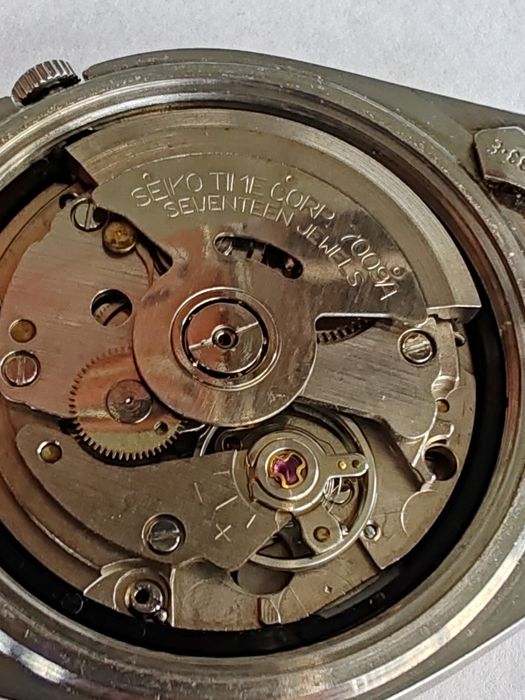 Ceas Seiko Automatic Calendar Cadran liniat 38 mm