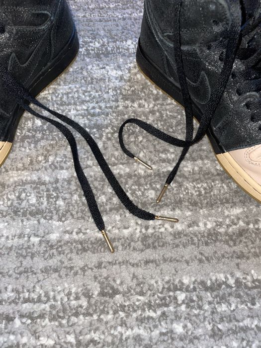 nike jordan 1 dip toe mid high (yeezy amiri rick owens puma adidas)