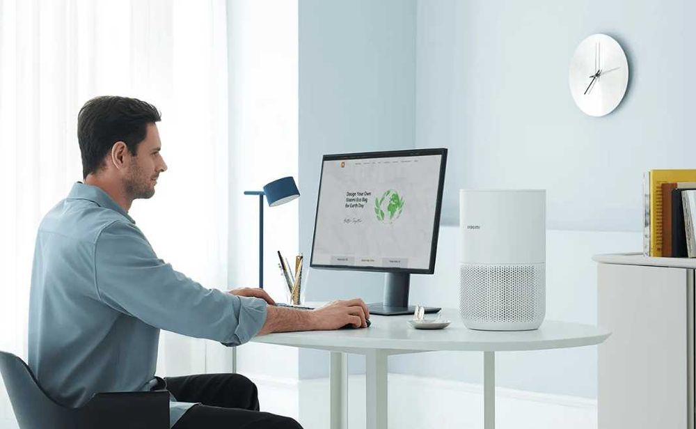 Умный очиститель воздуха Xiaomi Mi Smart Air Purifier 4 Compact EU