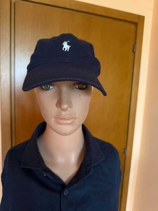Шапка  с козирка Polo by Ralph Lauren тъмносиня