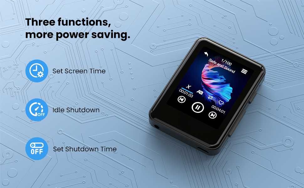 64GB/128GB MP3 плейър с Bluetooth от ZOOAOXO M900