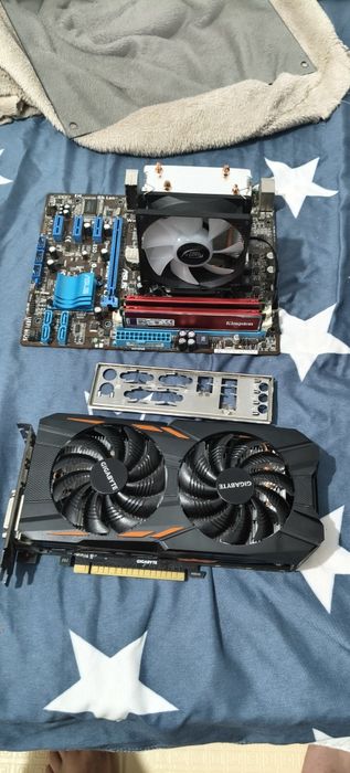 I7 2600 kit pl de baza , procesor și ram + video