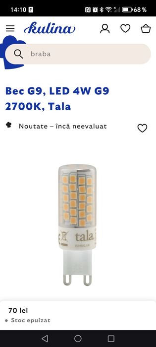 Bec G9 Led 4w G9 Tala