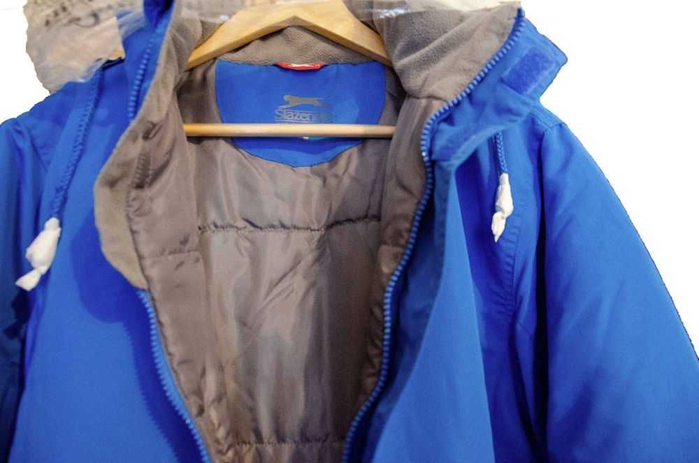 Jachetă matlasată Slazenger, unisex albastră, mărimea M