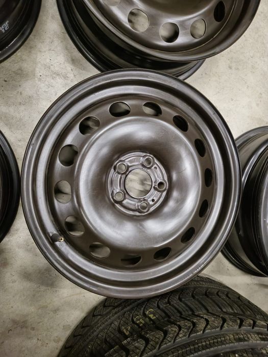 Jante otel 5x100 R16 Vw Taigo T Cross Polo  Skoda Kamiq Scala Fabia