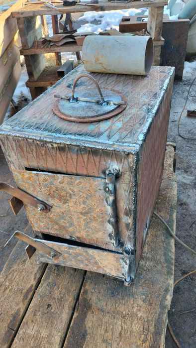 Продам буржуйку новую