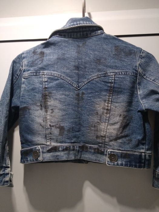 Дамско дънкови яке късо