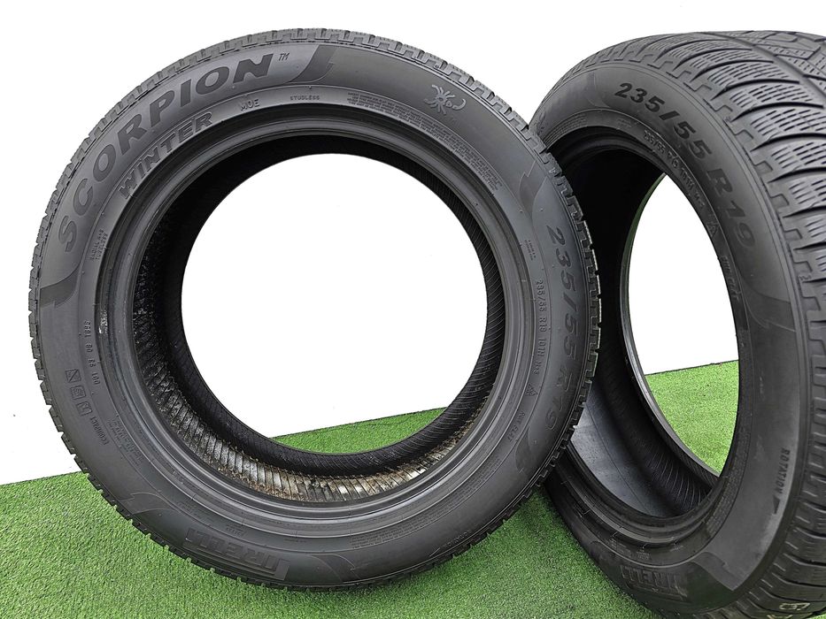 2бр. 235/55/19 PIRELLI Scorpion RFT - зимни