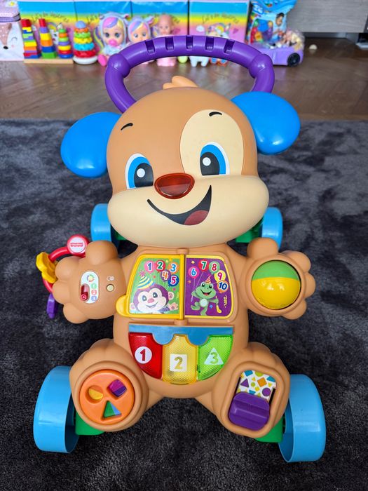 Fisher Price LAUGH & LEARN Проходилка кученце на български език