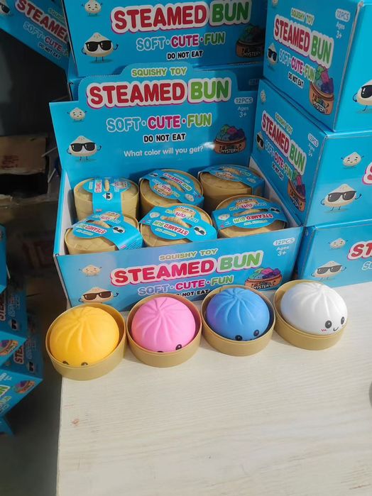 Хит 2026! Китайски хляб dumpling squishy хит 2026 скуиши
