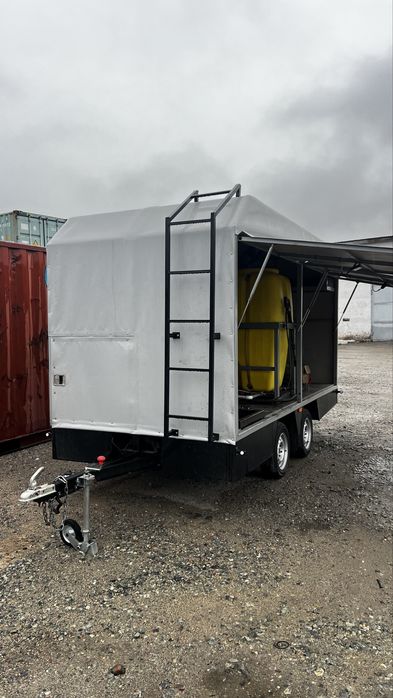 Прицеп для агро дронов опрыскиватель