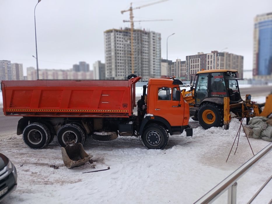 Вывоз мусора камаз