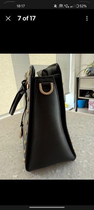 Geanta Michael Kors Sylvie Gold