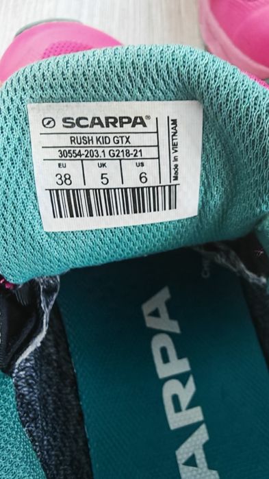 Детски туристически обувки Scarpa 38 номер
