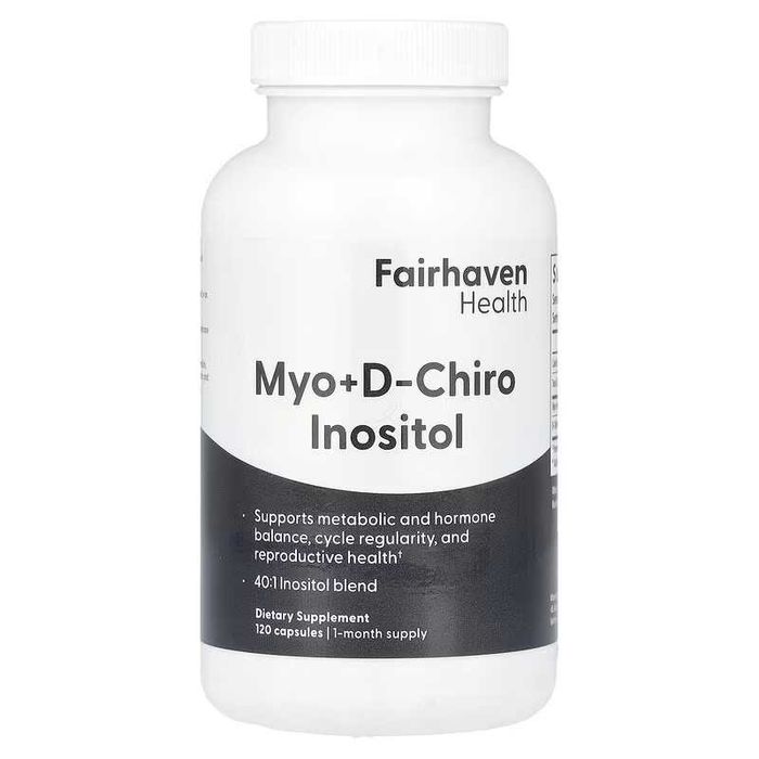 Fairhaven Health Мио-инозитол Myo-Inositol D-хиро-инозитол D-Chiro