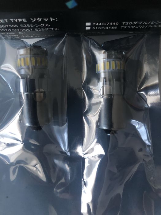 Set 2 Becuri LED,P21W 12v Cip CanBus NOI.