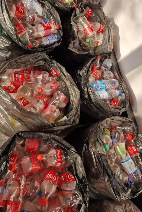 Пластиковые баклажка