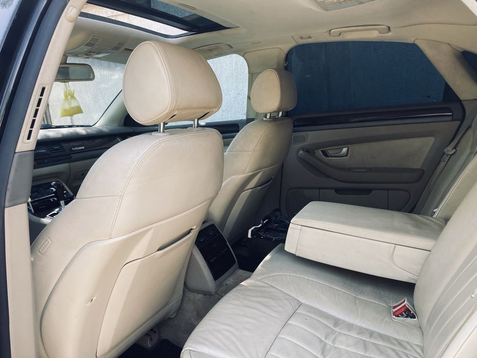 Dezmembrez Audi A8 d3 3.0 ASB/volan mahon/cutie/egr/usi/capotă/STOPURI/motor/faruri bi-xenon/aripi/perne/turbo/convertizor/statie bose/oglinzi/trager