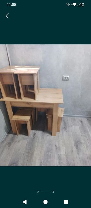 Стол и табуретки новый доставка есть