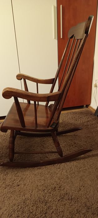 Scaun Balansoar Lemn Masiv