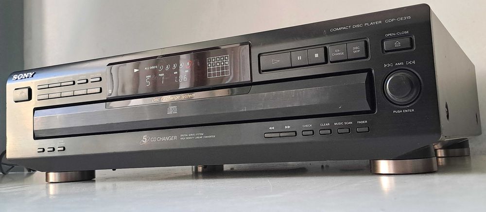 CD Changer Premium Sony CDP-CE315 – CD player de Colectie – fara Telecomanda