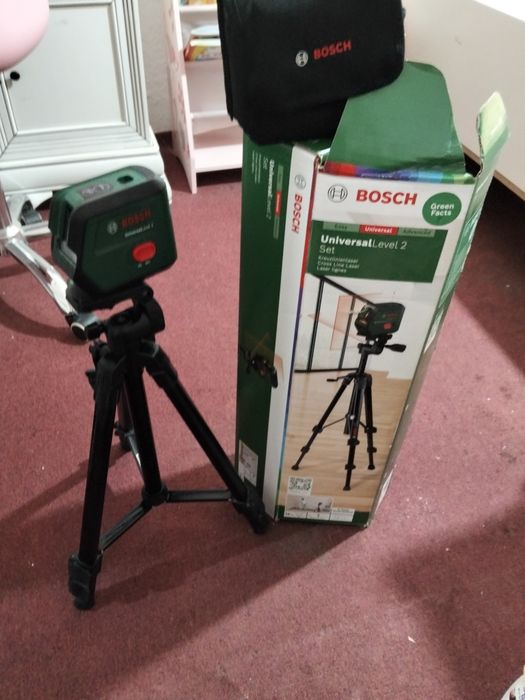 Laser Bosch folosit o singura data