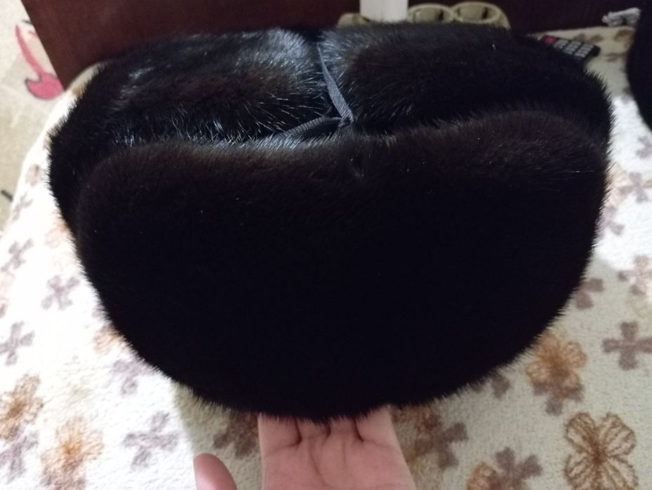 норковая ушанка мужская