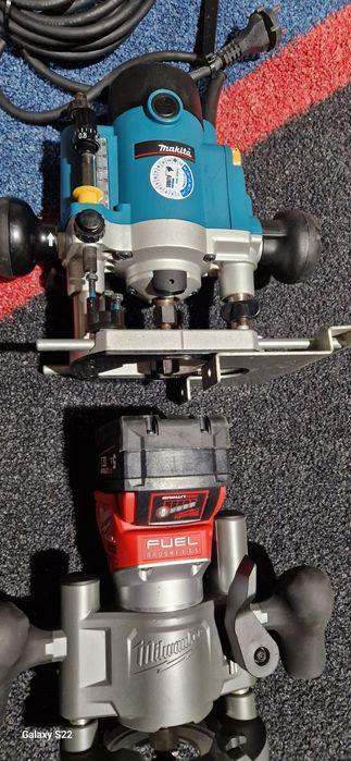 Makita ,Milwaukee freza curent ,acumulatori