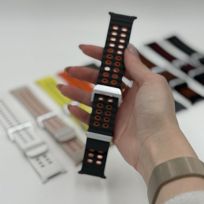 Силиконовa каишкa на дупки за Samsung Galaxy Watch 8 и 8 Classic