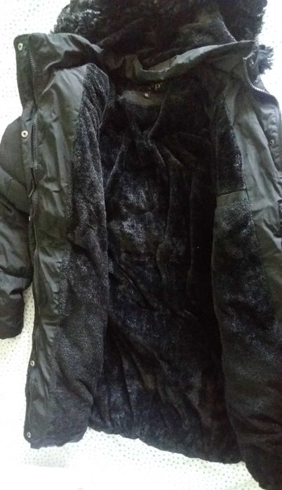 Зимно дамско черно яке