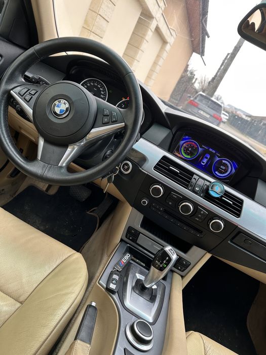 Bmw Seria 5 E60 530i Benzina 272 cp Facelift 2008 Lci Joistyck