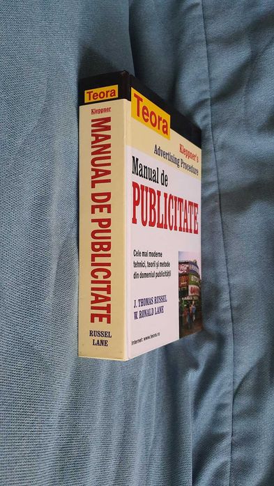 Manual de publicitate - cartonata, editura: Teora