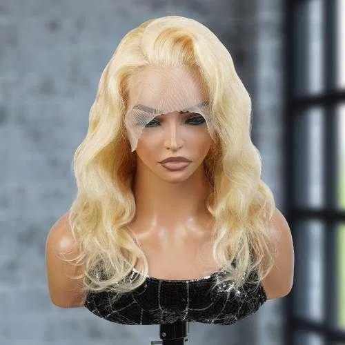 Естествена бразилска руса перука 55-60 см