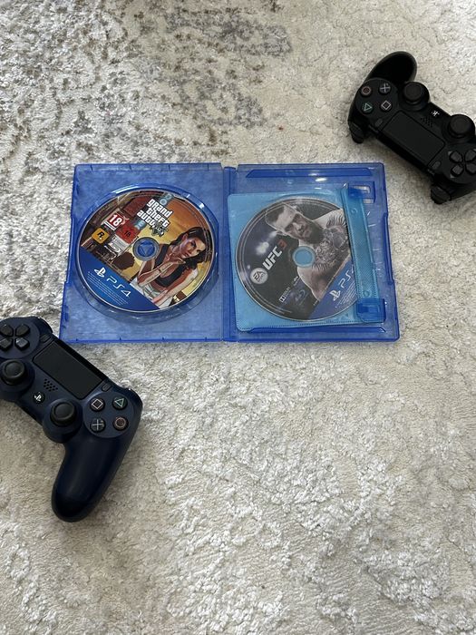 Sony PlayStation 4 slim 1tb +игры