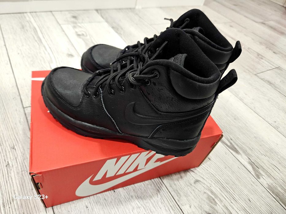 Кожени боти Nike-38