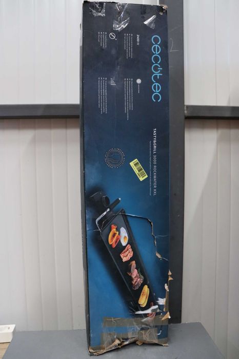 Ел. плоча Cecotec 3000 RockWater XXL каменна скара, 2400W, лек ДЕФЕКТ