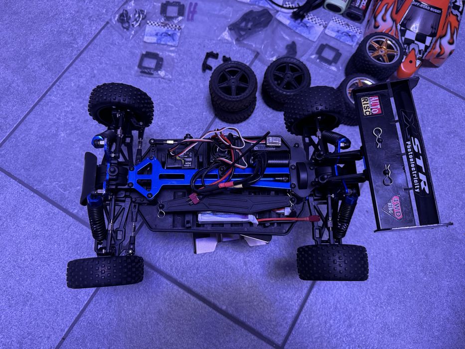 Automodel Himoto /hsp XSTR buggy 1:10 brushless 4x4 70 km/h cu piese