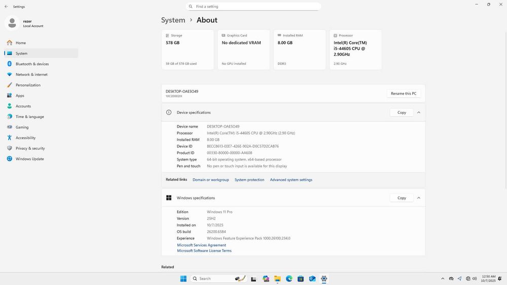 All in one Lenovo ThinkCentre EDGE 73Z
