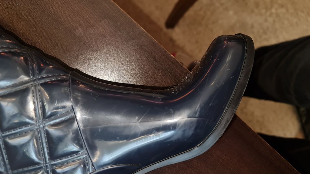 Cizme elegante, din cauciuc, pt vreme rea