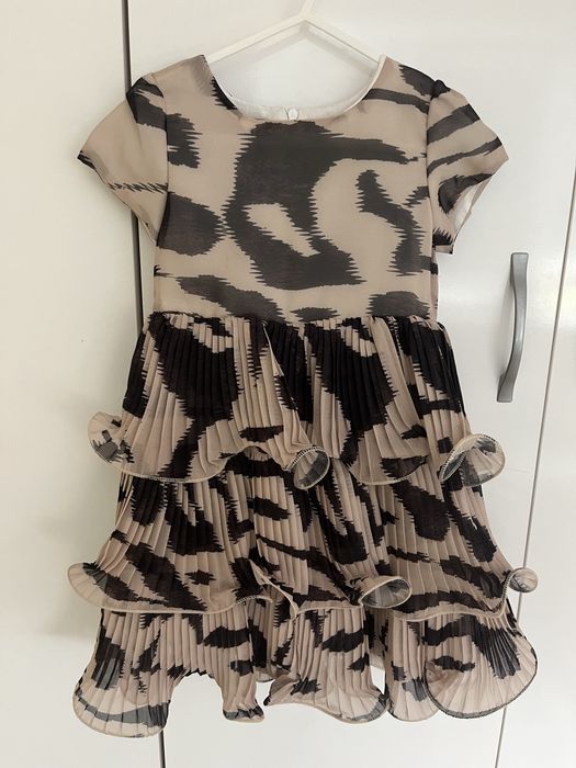 Детска рокля с яке 98см