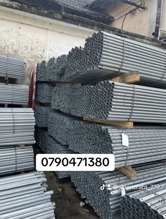 Stâlpi șpalieri zincați metalici