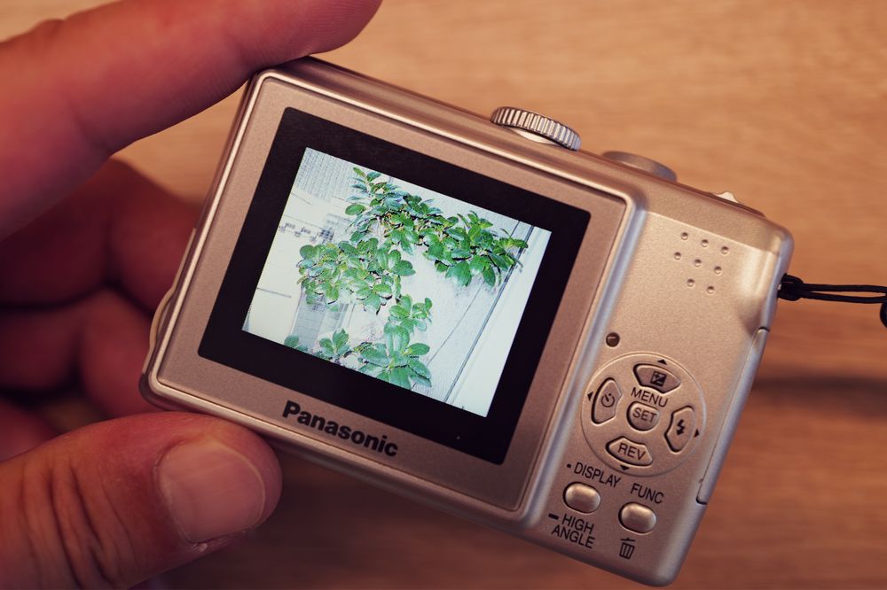 Aparat foto Panasonic Lumix LS70 stare perfecta Retro instagram