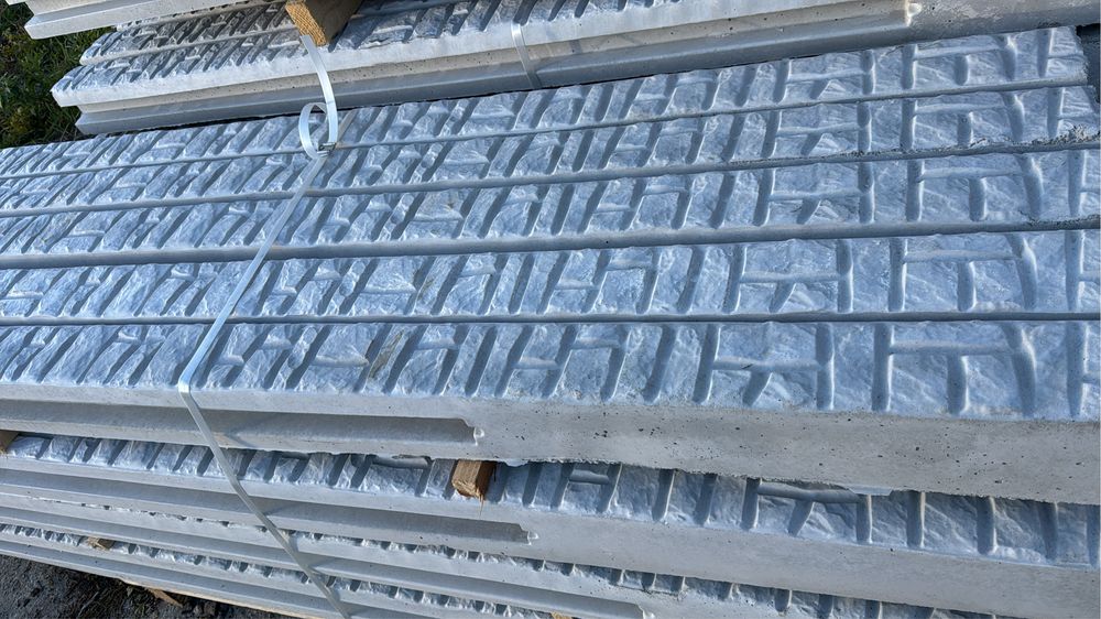 Gard beton placi si stalp