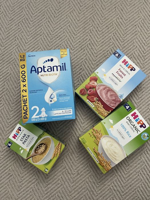 Lapte praf si cereale