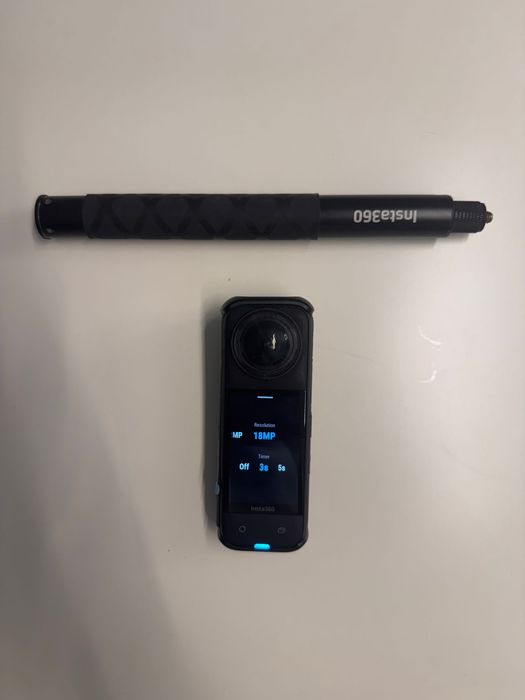 Camera video sport Insta360 X4 8K, 360°, Negru
