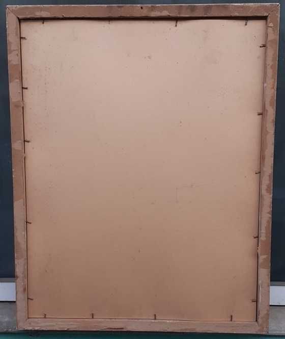 Tablou vechi - natura statica cu narcise - semnat C. Artachino