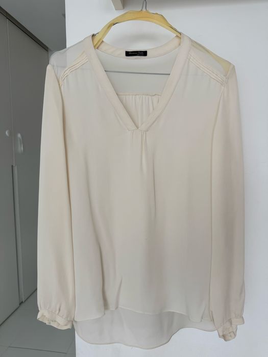 MASSIMO DUTTI - 100% коприна - дамски ризи размер S/ М