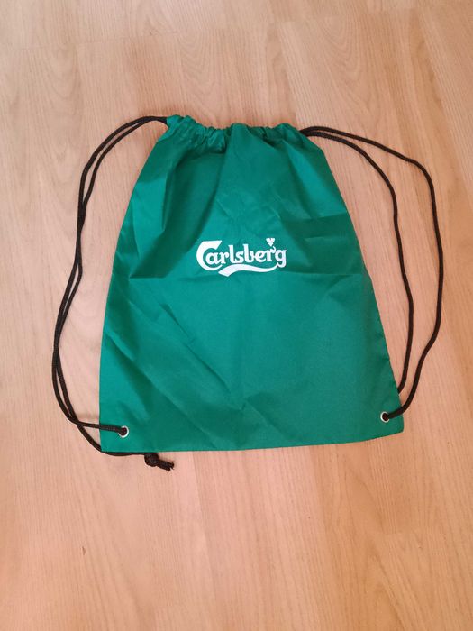5 lei/buc rucsac cu șnur/sac Carlsberg pt sport/grădinița/încălțăminte