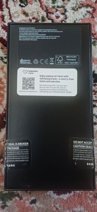 Samsung S 22 ultra 12/256 xolati tiniq ochilmagan usta kormagan jovob.